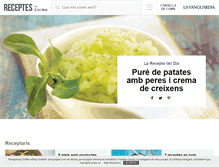 Tablet Screenshot of cuina.cat